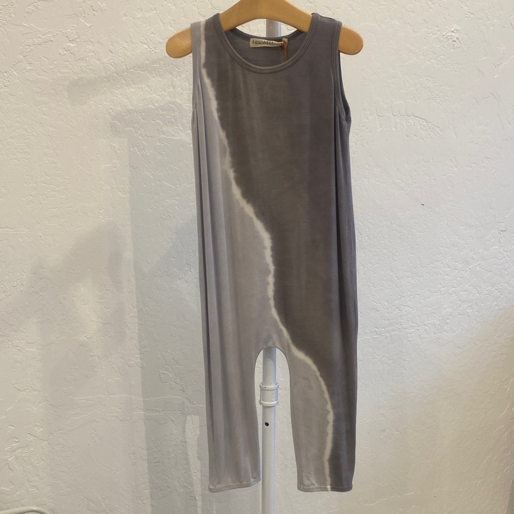 Fairwell overcast costa Gray Sleeveless Romper
